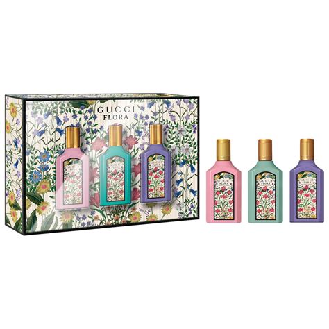 gucci purple perfume set|Gucci flora gorgeous gift set.